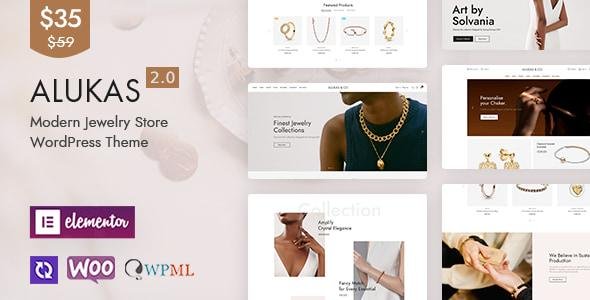 Alukas Theme – Modern Jewelry