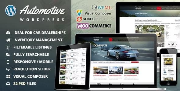 Automotive Theme Car Dealership
