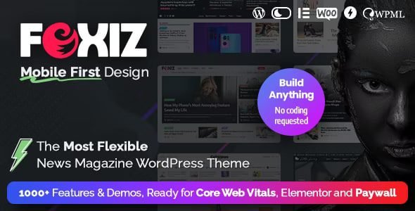 Foxiz – WordPress Newspaper News and Magazine 2.6.9