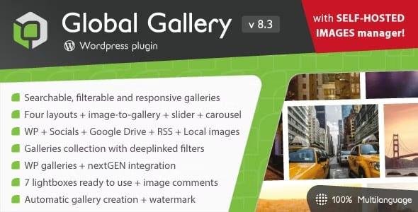 Global Gallery – WordPress Responsive Gallery 9.2.5