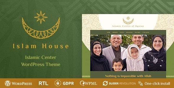Islam House Theme – Mosque and Religion WordPress Theme 1.1.7 Recently Updated