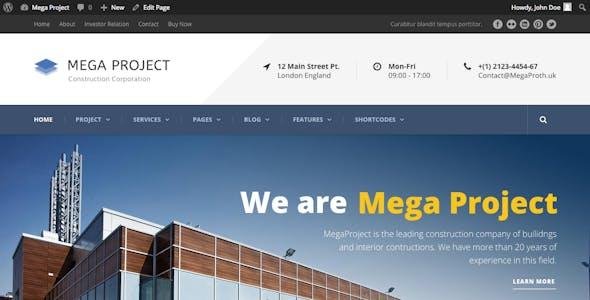 Mega Project Theme