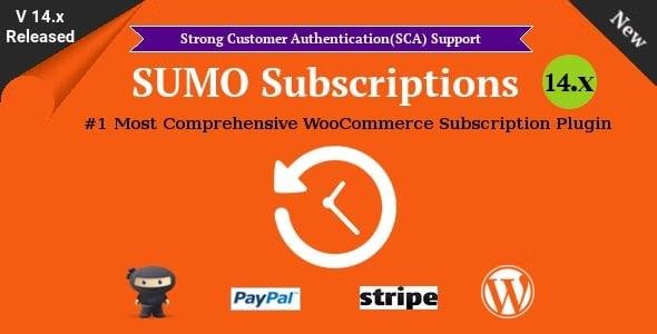 SUMO Subscriptions – WooCommerce Subscription System 17.2.0