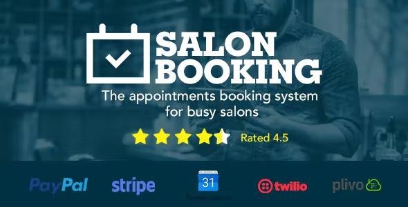 Salon Booking WordPress Plugin 10.20