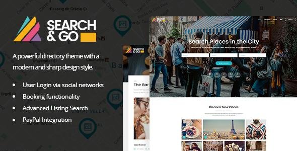 Search & Go Theme