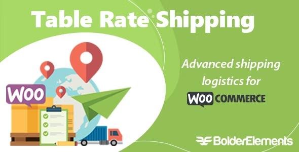 Table Rate Shipping for WooCommerce 4.3.12