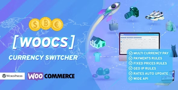 WOOCS – WooCommerce Currency Switcher Professional 2.4.3.1