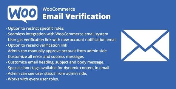 WooCommerce Email Verification 1.9