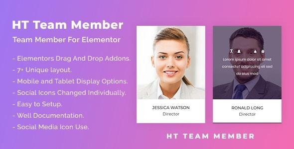 HT Team Member For Elementor 1.0.2