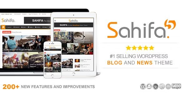 Sahifa – Responsive WordPress News / Magazine / Blog Theme 5.8.5