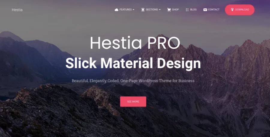 ThemeIsle Hestia Pro