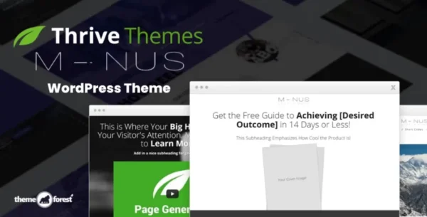 Thrive Themes Minus WordPress