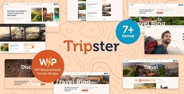 Tripster Theme – Travel & Lifestyle WordPress Blog 1.0.9