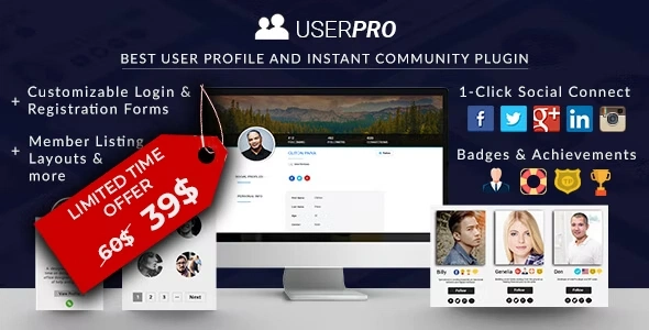 UserPro Community and User Profile WordPress Plugin 5.1.11