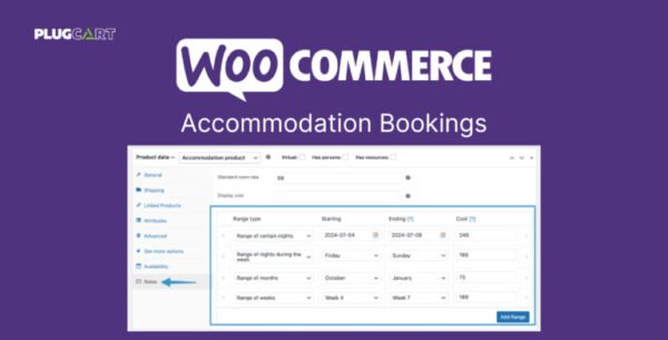 WooCommerce Accommodation Bookings