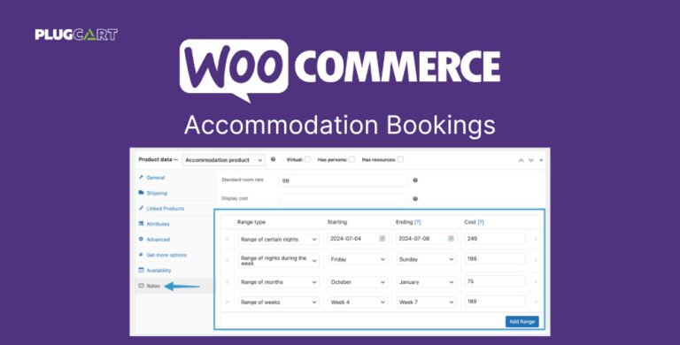 WooCommerce Accommodation Bookings