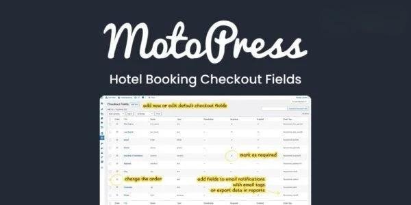 MotoPress Hotel Booking Checkout Fields 1.2.3