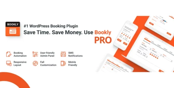 Bookly PRO Appointment Booking and Scheduling Software System 9.2