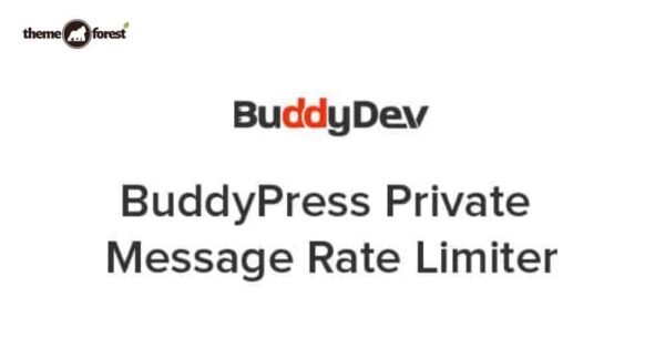 BuddyPress Private Message Rate Limiter 1.1.4