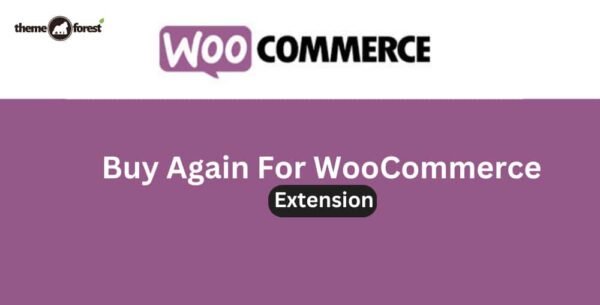Buy Again For WooCommerce Extension 5.2.0