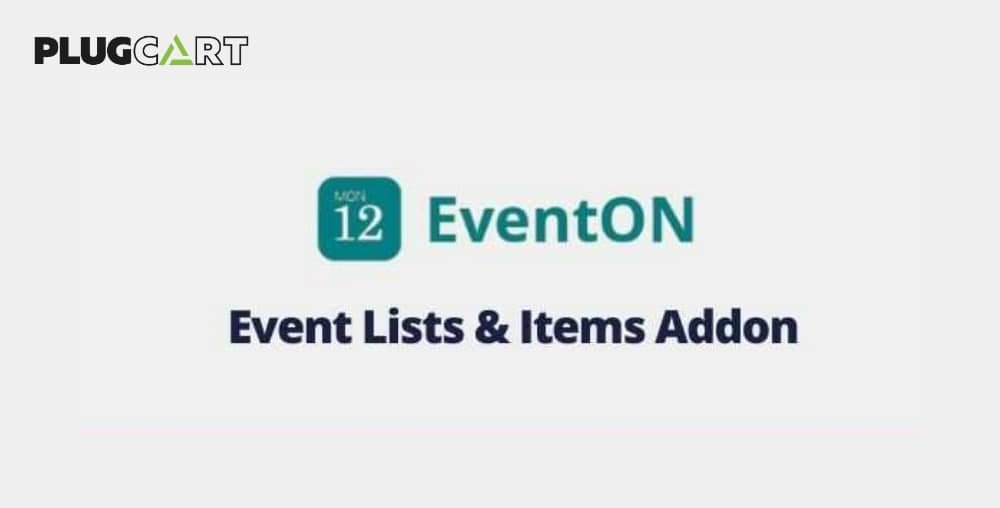 EventOn Event Lists & Items Addon 1.0.1