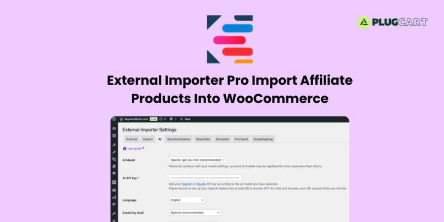 External Importer Pro – Import Affiliate Products Into WooCommerce 2.18.2