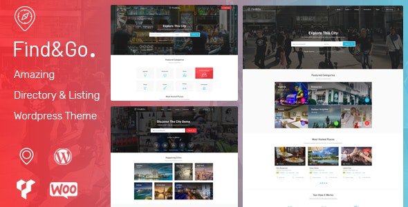 Findgo Theme – Directory Listing WordPress Theme 1.3.61