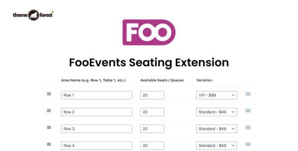 FooEvents Seating Extension 19.2