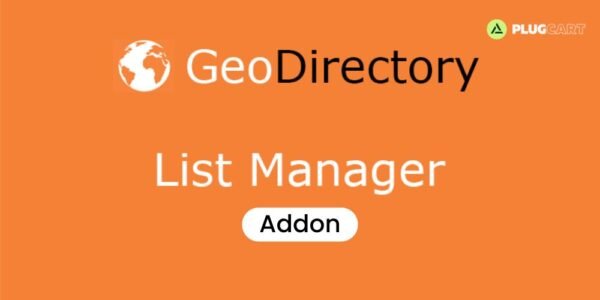 GeoDirectory List Manager
