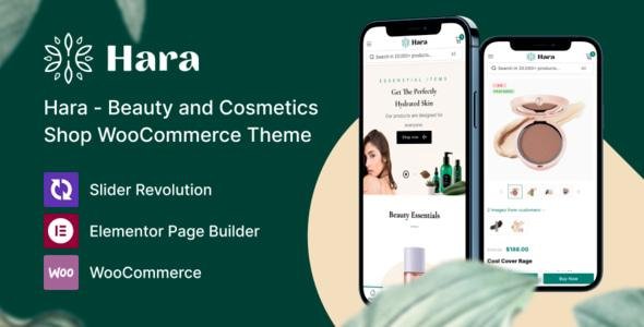 Hara Theme – Beauty and Cosmetics Shop WooCommerce Theme 1.2.16