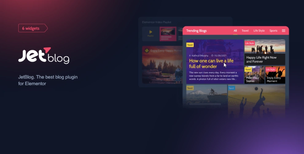 JetBlog Blogging Package for Elementor Page Builder 2.4.7