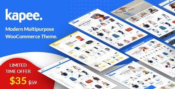 Kapee – Modern Multipurpose WooCommerce Theme 1.6.22
