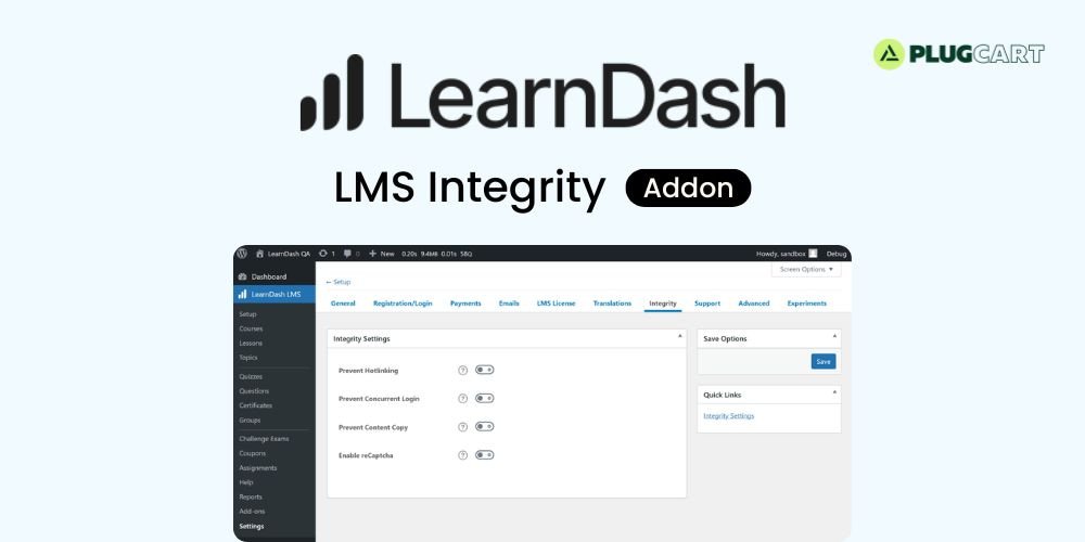 LearnDash LMS Integrity Addon 1.2.1