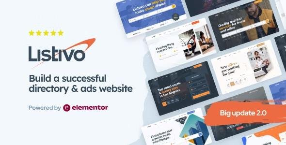 Listivo Theme- Classified Ads & Directory Listing 2.3.75