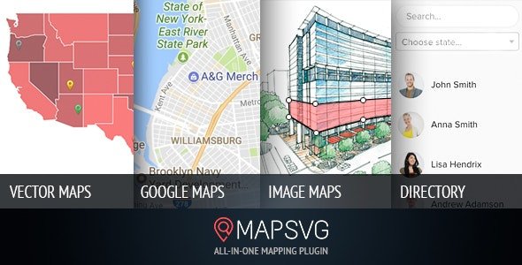 MapSVG – All Kinds of Maps