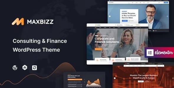 Maxbizz Theme – Consulting & Financial Elementor WordPress Theme 1.2.3.17