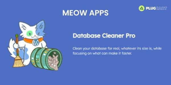 Meow Database Cleaner Pro – WordPress Plugin 1.2.8