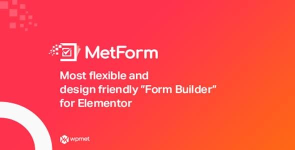 MetForm Pro – Advanced Elementor Form Builder 3.8.9