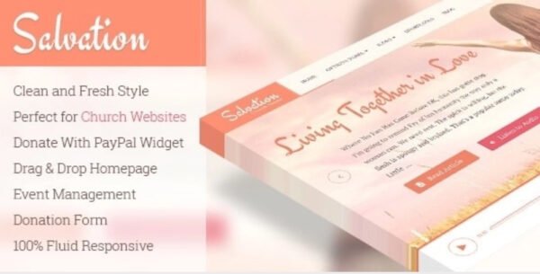 MyThemeShop Salvation Theme – Responsive Church WordPress Theme 1.2.11