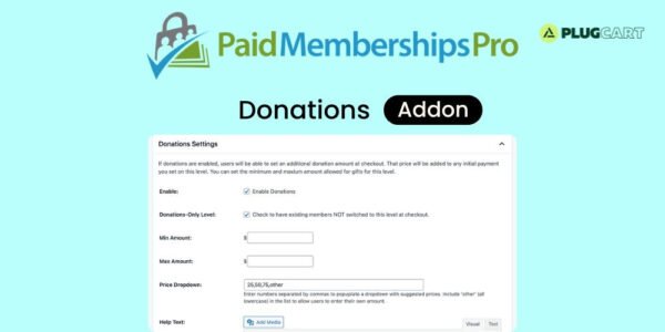 Paid Memberships Pro Donations