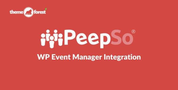 PeepSo WP Event Manager Integration 7.1.0.0
