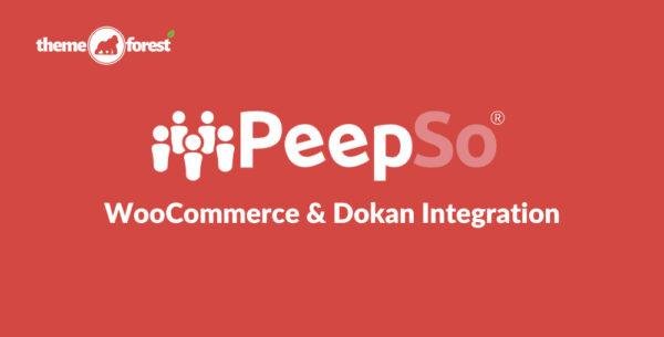 PeepSo WooCommerce & Dokan Integration 7.1.0.0