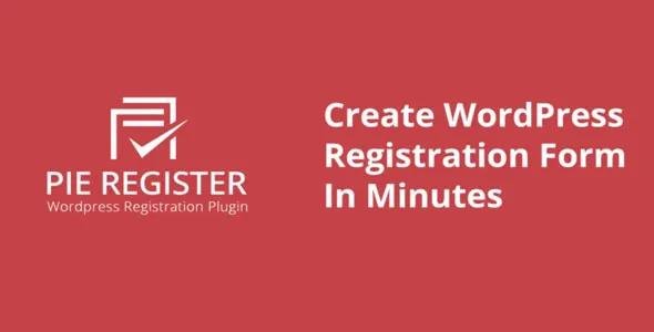 Pie Register Premium – WordPress Registration Plugin 3.8.3.8