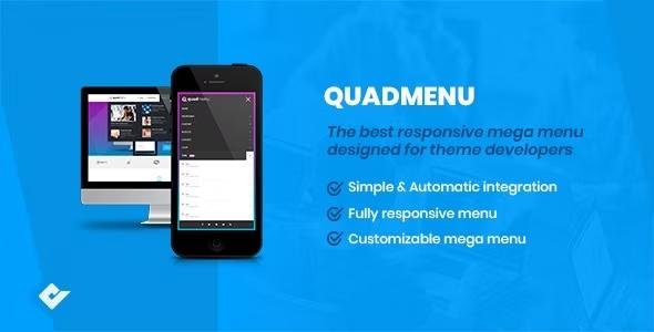 QuadMenu – Themes Developer Mega Menu 3.2.1
