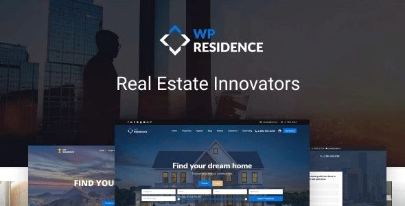 Residence Real Estate WordPress Theme 5.3.1