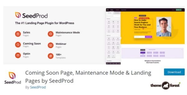 SeedProd Coming Soon Pro + Maintenance Mode – Plugin for WP 6.18.17