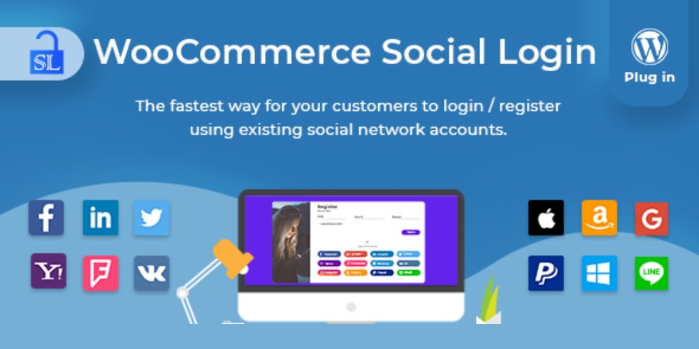 Social Login – WordPress / WooCommerce Plugin 2.8.5