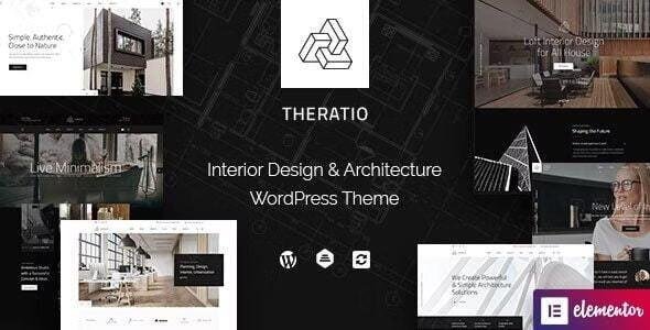 Theratio Theme – Architecture & Interior Design Elementor WordPress Theme 1.3.8.5
