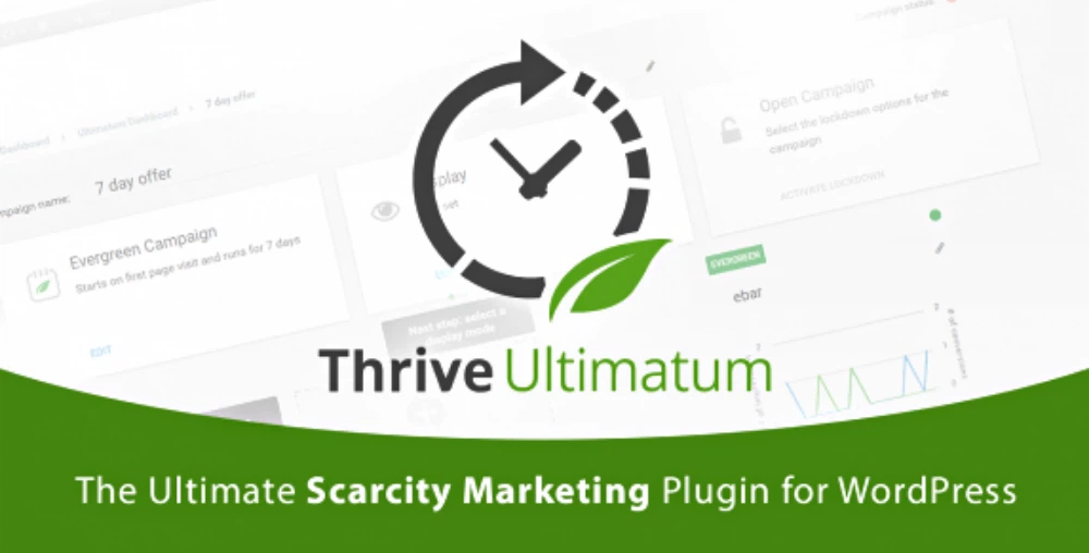 Thrive Ultimatum Scarcity Marketing WordPress Plugin 10.8.1