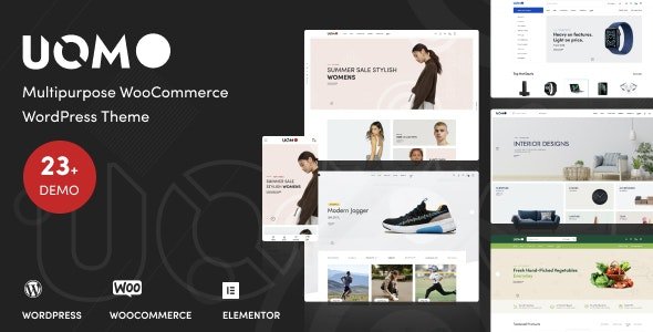 Uomo Theme – Multipurpose WooCommerce WordPress Theme 2.0.33